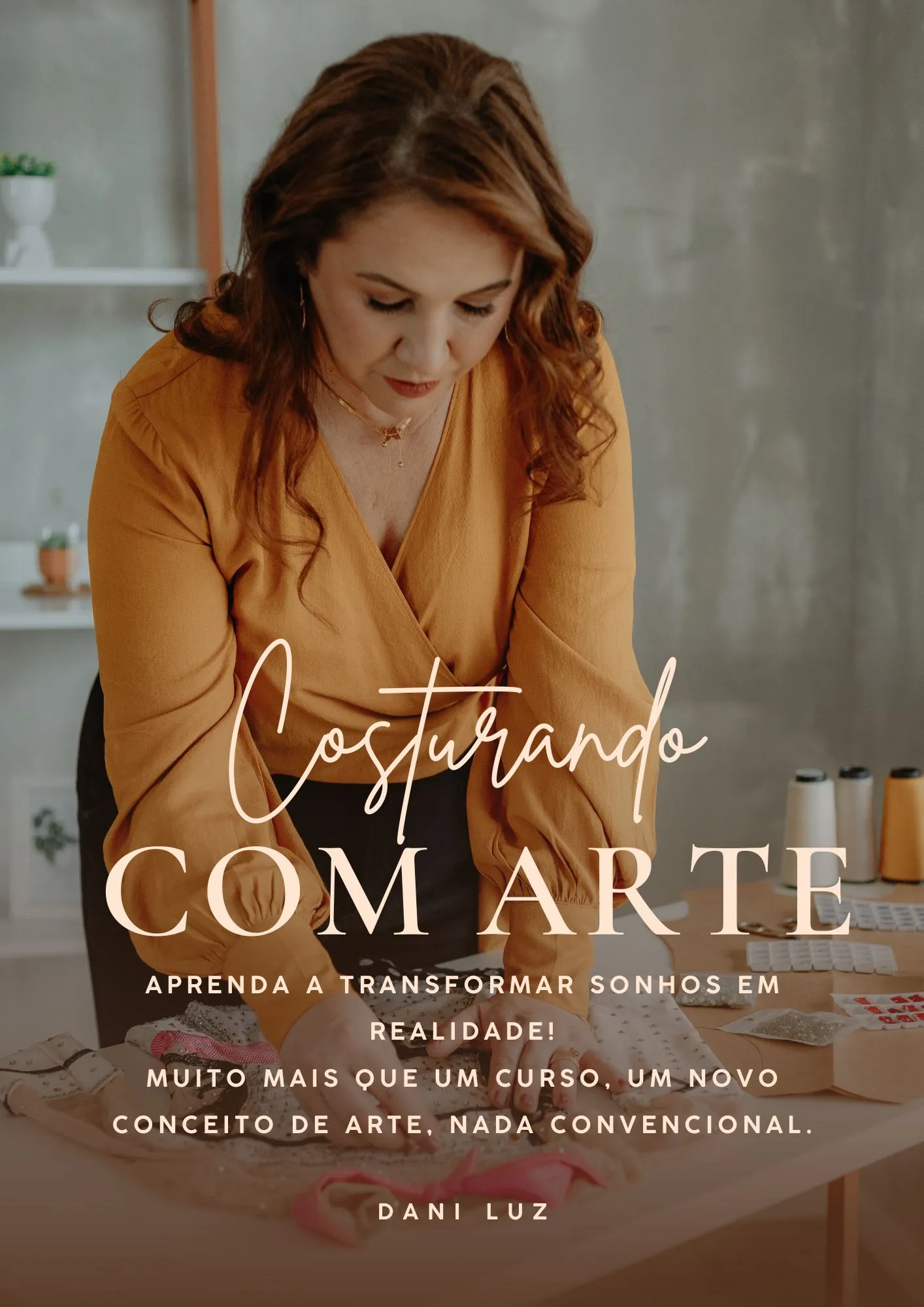Curso Costurando com Arte de Dani Luz entrega o que promete?